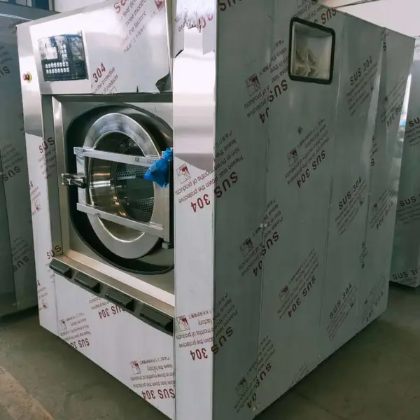 洗衣设备100kg全自动水洗机 大型工业洗衣机 洗脱烘一体机