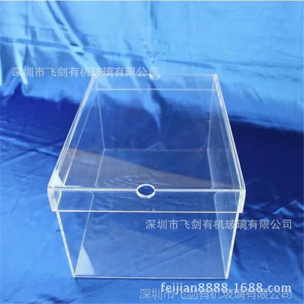 亚克力鞋盒厂家定制供应外贸出口名牌鞋子终端包装盒鞋子收纳盒