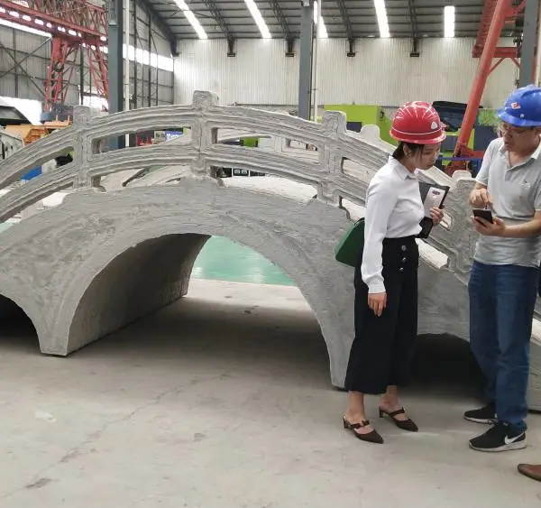 太空灰供应3D打印古建筑凉亭景观桥梁的智能制造设备