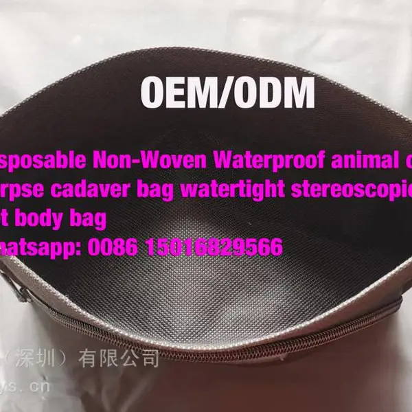 Multi-size Pet Remains Bag for Cat & Dog Cremation, Disposable