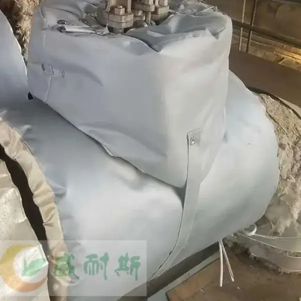 耐高温定制 排气管溶出弯头保温被 排气管油田保温套 异形弯头节能
