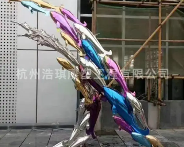 杭州设计不锈钢雕塑 杭州浩琪雕塑供应