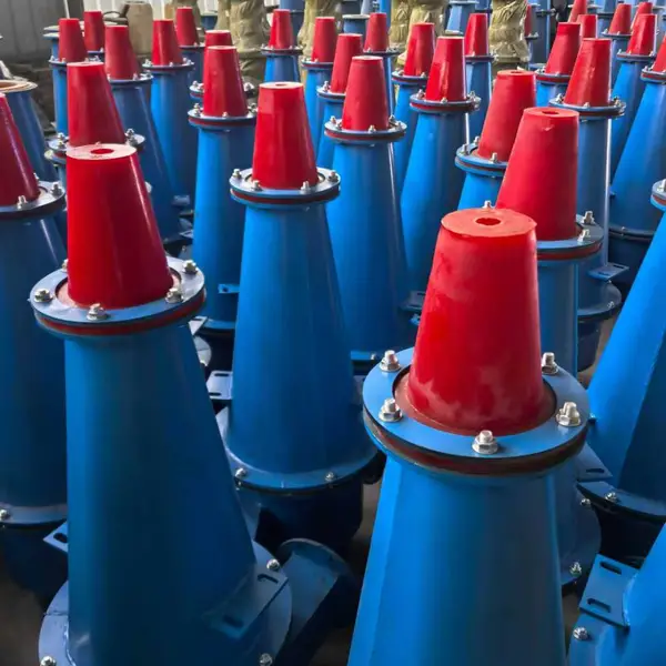 350水力旋流器250除沙器泥沙分离细沙回收300聚氨酯陶瓷沉沙嘴500