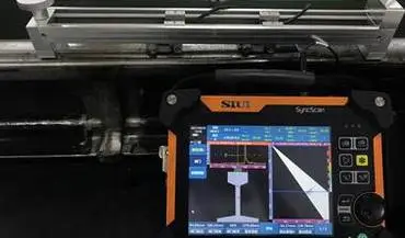 手推车式钢轨探伤小车 无损检测仪 轨道超声波检测仪