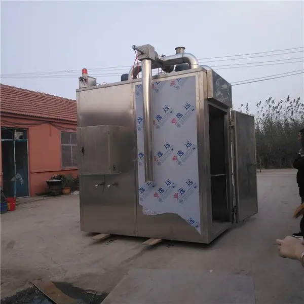 景翔牌熏腊肉腊肠设备 肉类上色烟熏炉 香肠烘干机
