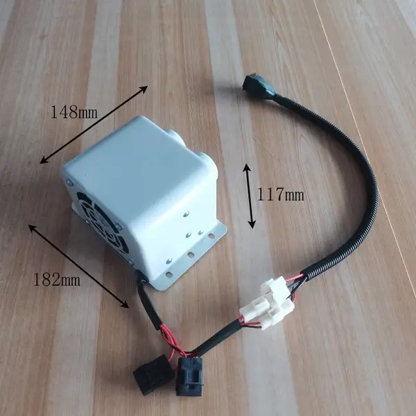 飞祥车辆新能源电动汽车60V400W铁壳2孔暖风机除霜器