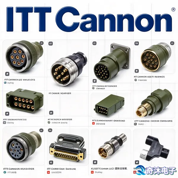 ITT Cannon MKJ5B7W11-4PA 航空连接器 板端安装适配 代理销售商