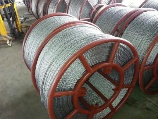 编织钢丝绳;anti twist steel rope;六方12股牵引绳;电力牵引钢丝绳;无扭钢丝绳