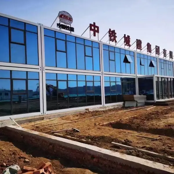 2021年移动房屋定制简易住人 工地临时办公宿舍 打包箱