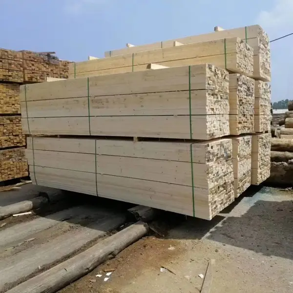 材质轻软纹路均匀细致河北蠡县工地支模板木方条高层基础