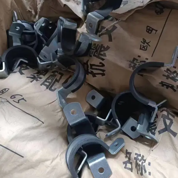 抗震支架配件托臂,管卡,抱箍,P型管卡,U型抱箍 65-200