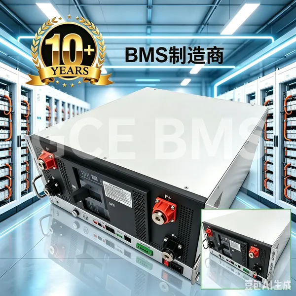 500A 1000V 5U高压箱主控一体BMS 工商业光伏电站储能,兼容主流逆变器, 机架式,保护电池,精准采集与通信
