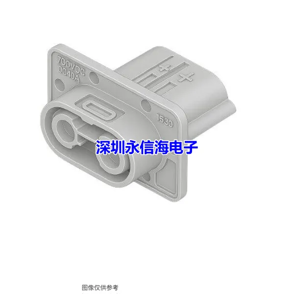 Anderson Power Products IBC160-PMREC-BLK 重负荷电源连接器 IBC160 Panel Mount Receptacle Housing, BLACK