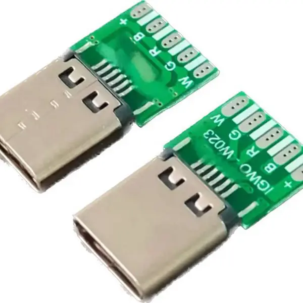 Type-C 带板测试母座 USB3.1C接口