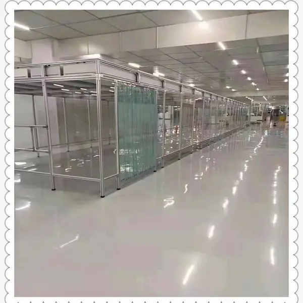 电子无尘车间洁净室净化棚食品加工厂万级无尘棚定制安装广州无尘棚现场组装一条龙