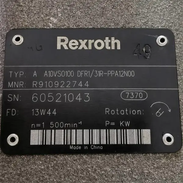 Rexroth / R910922744 A10VSO100 DFR1/31R-PPA12N00