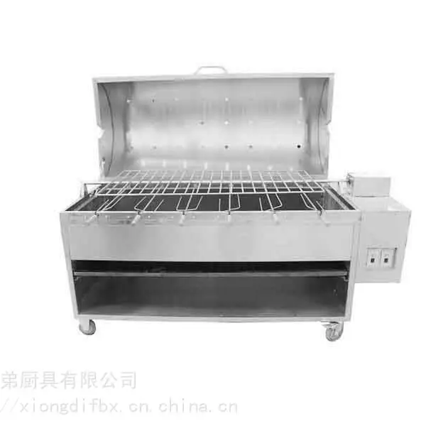 山东兄弟不锈钢烤羊炉,烧烤炉定制销受