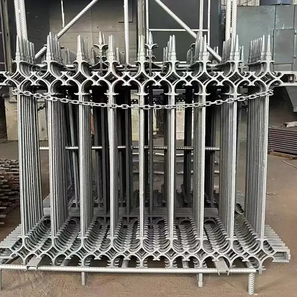铁艺玛钢铸铁护栏球墨生铁学校工厂安全防护栅栏隔离栏小区庭院子