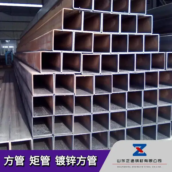 威海Q235B镀锌方管厂家定做 Q235方管矩管***壁厚规格