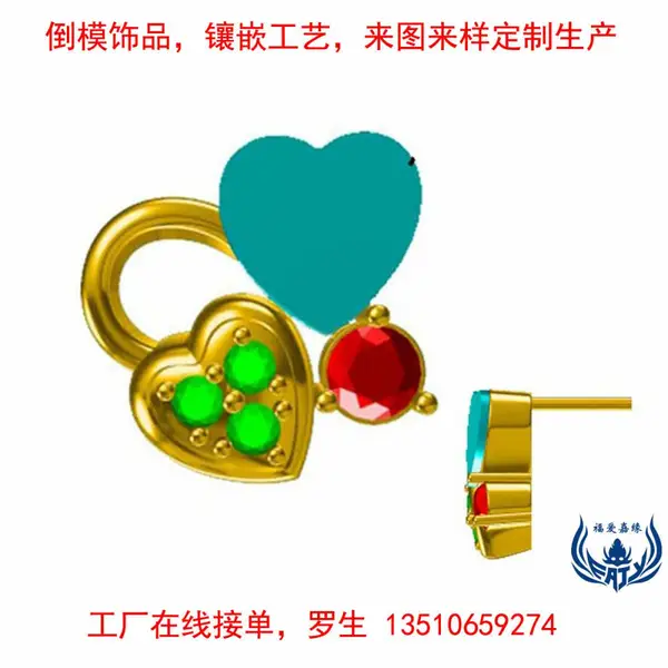 925银耳钉镶钻时尚流行小清新镶钻耳环饰品厂阿里在线小批量订购