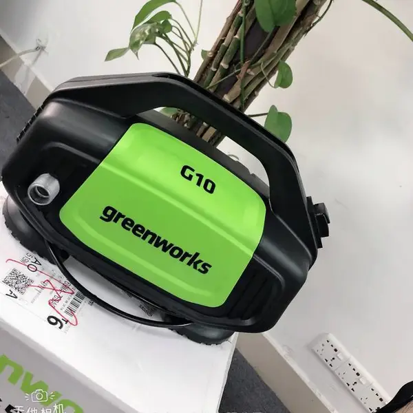 便携式水枪清洗神器格力博greenworks G10洗车机高压水泵
