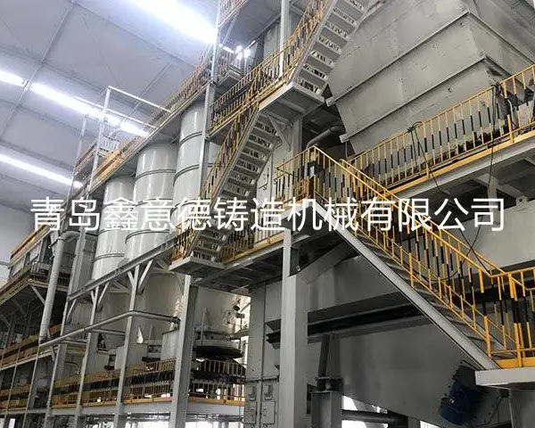 高质量高效率铸造设备鑫意德粘土砂砂处理生产线 全自动铸造粘土砂再生线 铸造厂旧砂回收设备