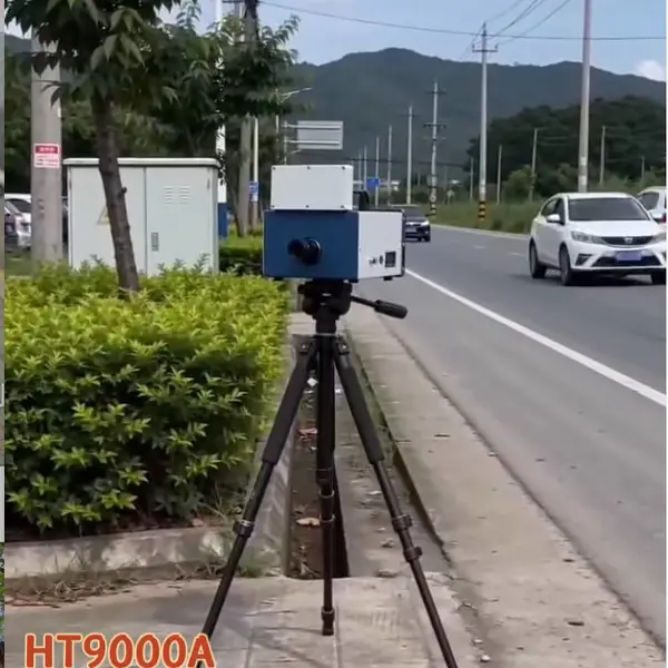 移动式机动车测速仪 便携式雷达测速抓拍一体机 车辆测速设备 临时