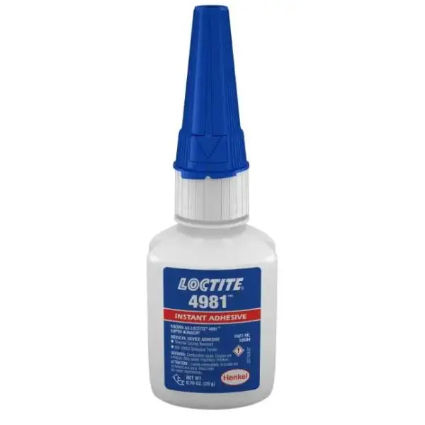HENKEL LOCTITE 单组分通用型瞬干胶乐泰4981 快速固化