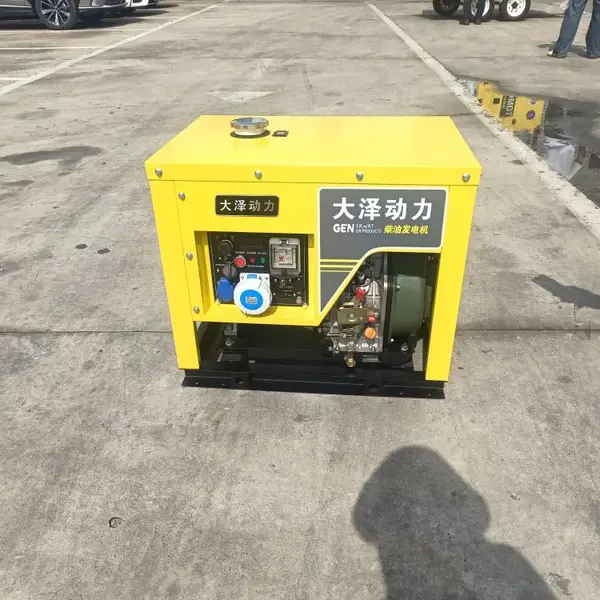 野外作业应急发电6kw柴油发电机燃油经济