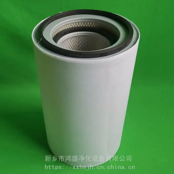空压机进汽滤芯320*460 大风量折玻空气滤芯 鸿盛净化工厂直供