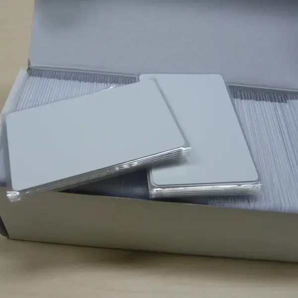 供应证卡打印机适用的IC白卡 可打印涂层