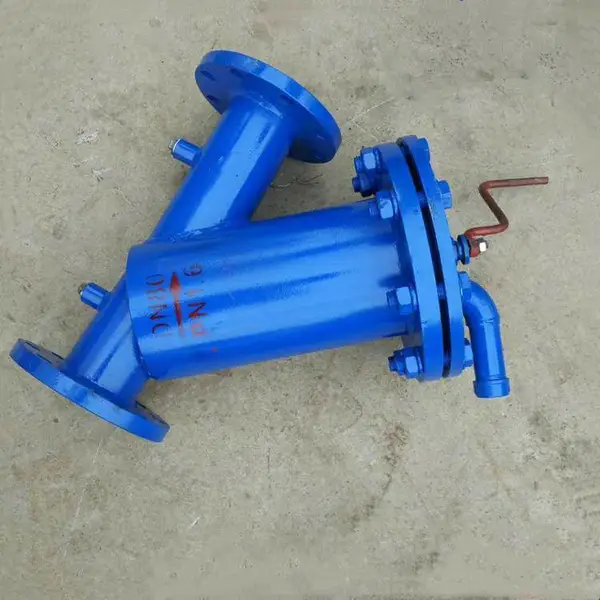 管道手摇 Y 型过滤器 自来水供水系统 前置除杂快速排污过滤设备