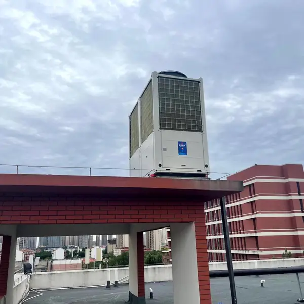天津高铁站工业空气源热泵供暖系统改造