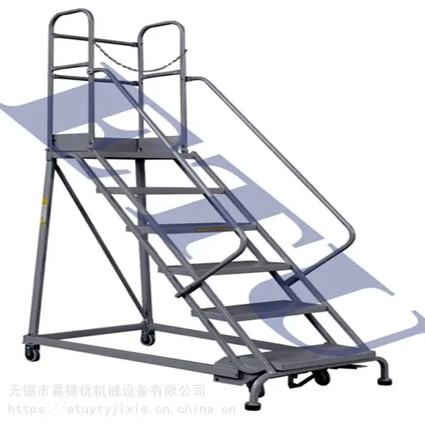 欧式钢制可拆装带自动驻地刹车的移动取货梯-ETU易梯优,行家选择!