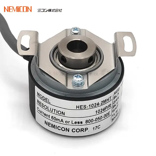 原装内密控中空编码器HES-1024-2MHT增量式光电旋转编码器NEMICON
