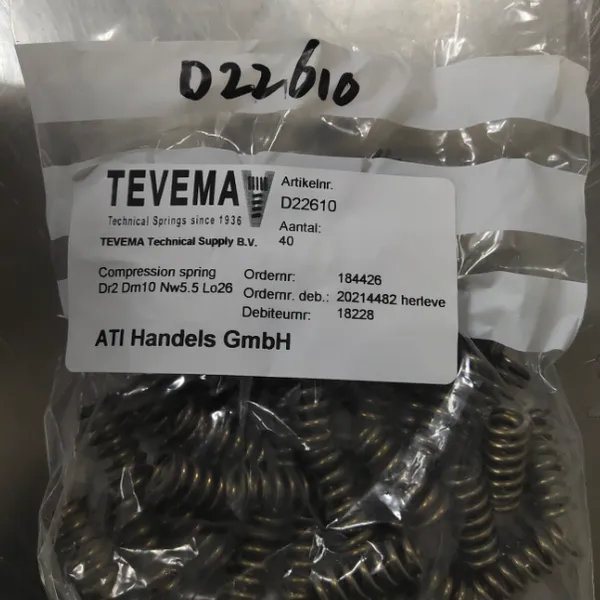 优势供应 TEVEMA 弹簧 D22610