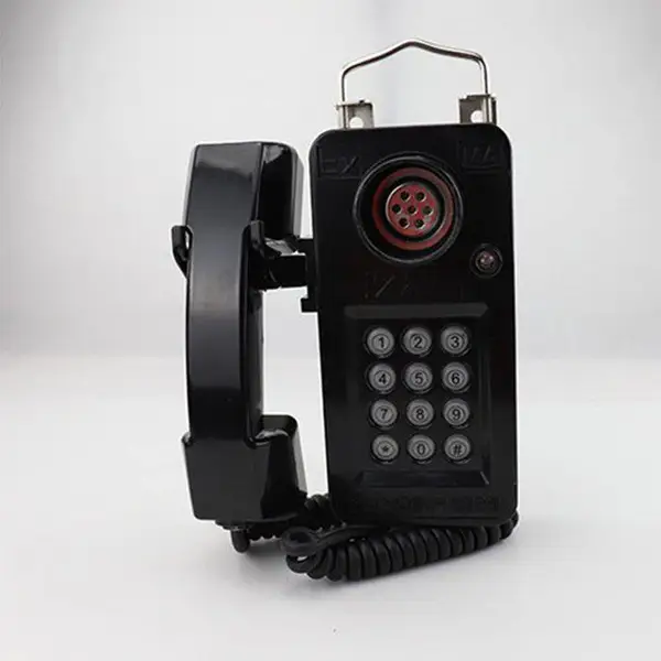 正安防爆KTH137矿用本安型数字电话机( 黑色款)