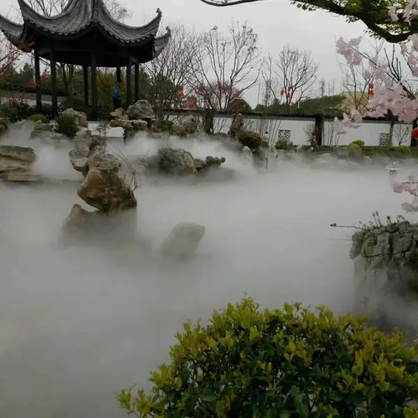 旅游景区喷雾造景设备 高压微雾 水雾仙镜 云雾缭绕 景区专用