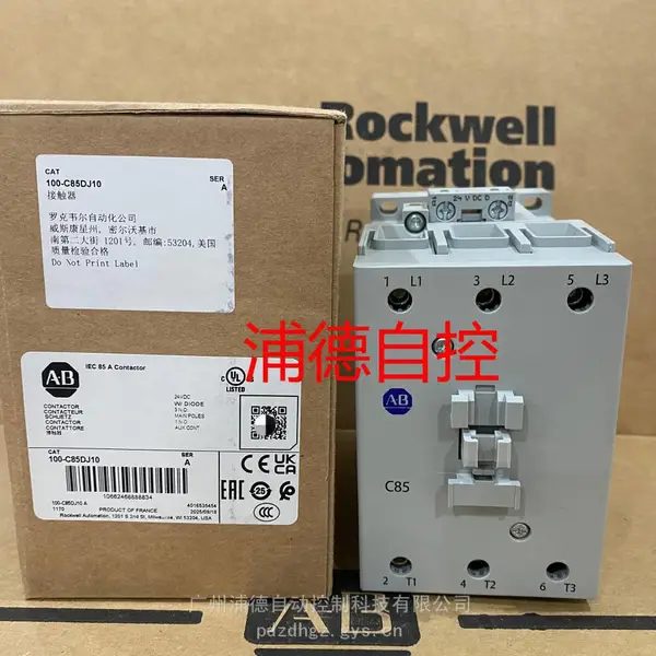 rockwell全新原装100-C85DJ10交流接触器24V 1NO/0NC