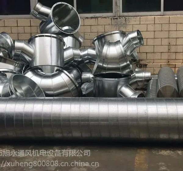虎门φ50cm螺旋风管工程安装,镀锌螺旋风管批发