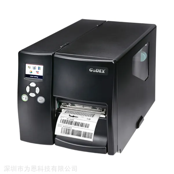 PET标签打印机科诚GoDEX ZX1200i工业条码机不干胶打印机
