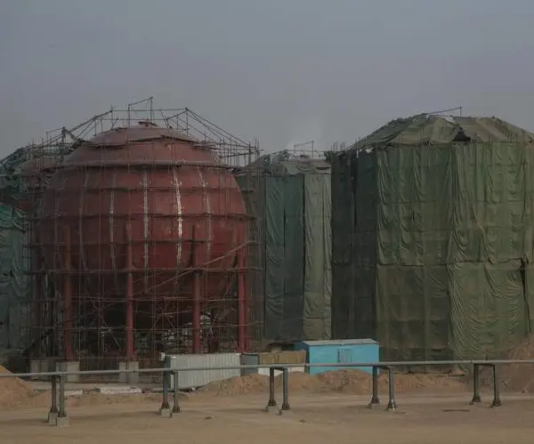 华北大型球罐制造基地