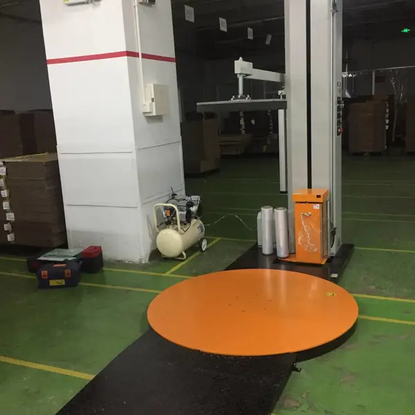 缠膜机 围膜机 托盘缠绕机 气动压顶托盘缠膜机 广东深圳 东莞厂家