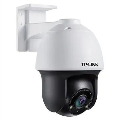 TP-LINK TL-IPC633P高清300万室外PoE球机夜视云台摄像机远程APP