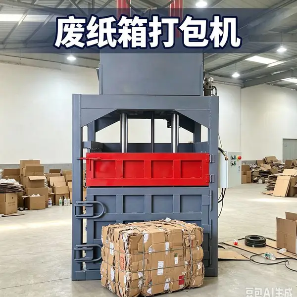 稻草芦苇废纸壳压块机 薄膜泡沫棉花压缩机 纺织废料布料打包机