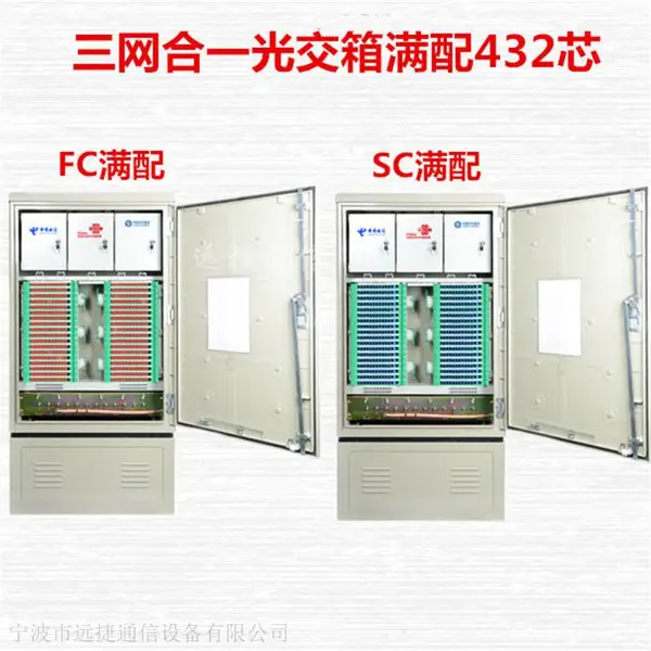 432芯三网合一光交箱产品图片详细描述