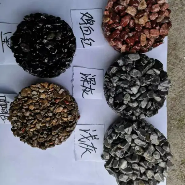 灵寿顺永供应多种四方文化石,彩色岩石,米石