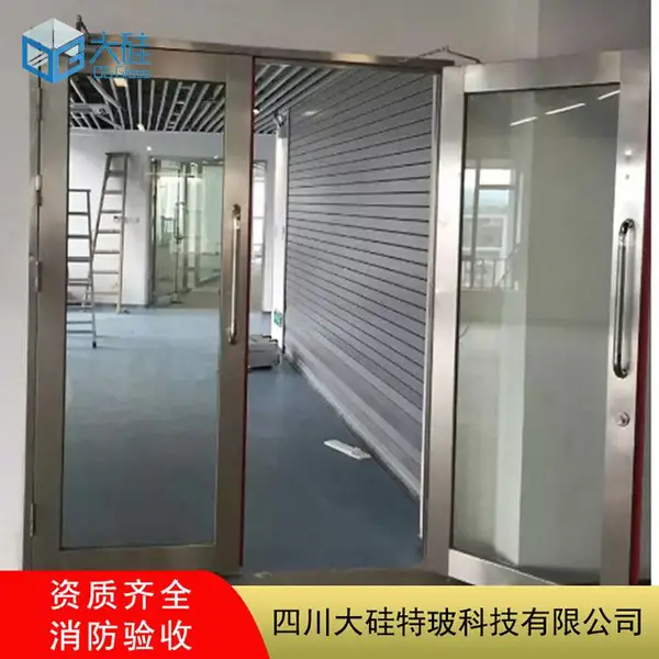 四川成都防火玻璃门维修,不锈钢防火玻璃门厂家,防火玻璃门定做
