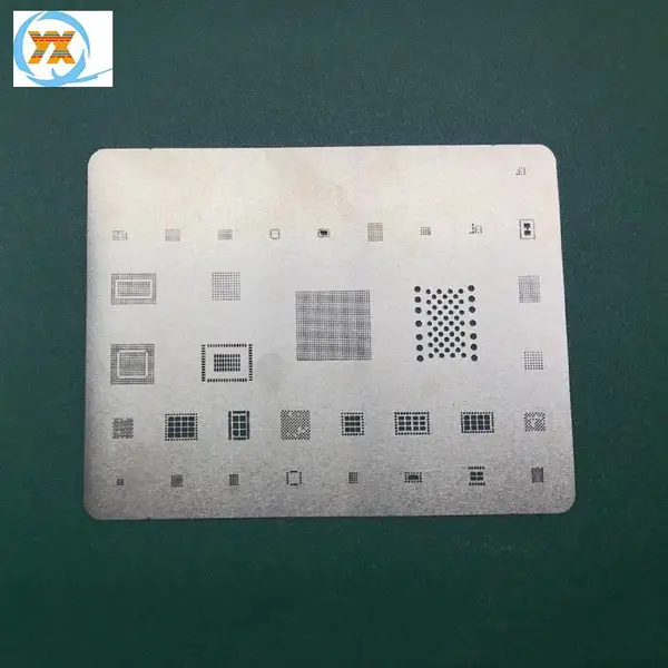 激光加工蚀刻加工301不锈钢手机维修植锡球钢网治具