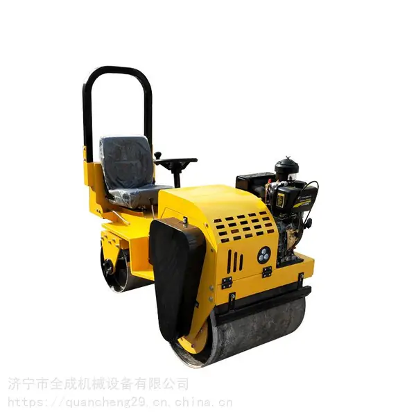 咸阳专用全成坐着开的双钢轮压路机 座驾式小型压路机价格